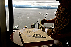 RICHARD SHERMAN DINNER AT THE COLUMBIA TOWER